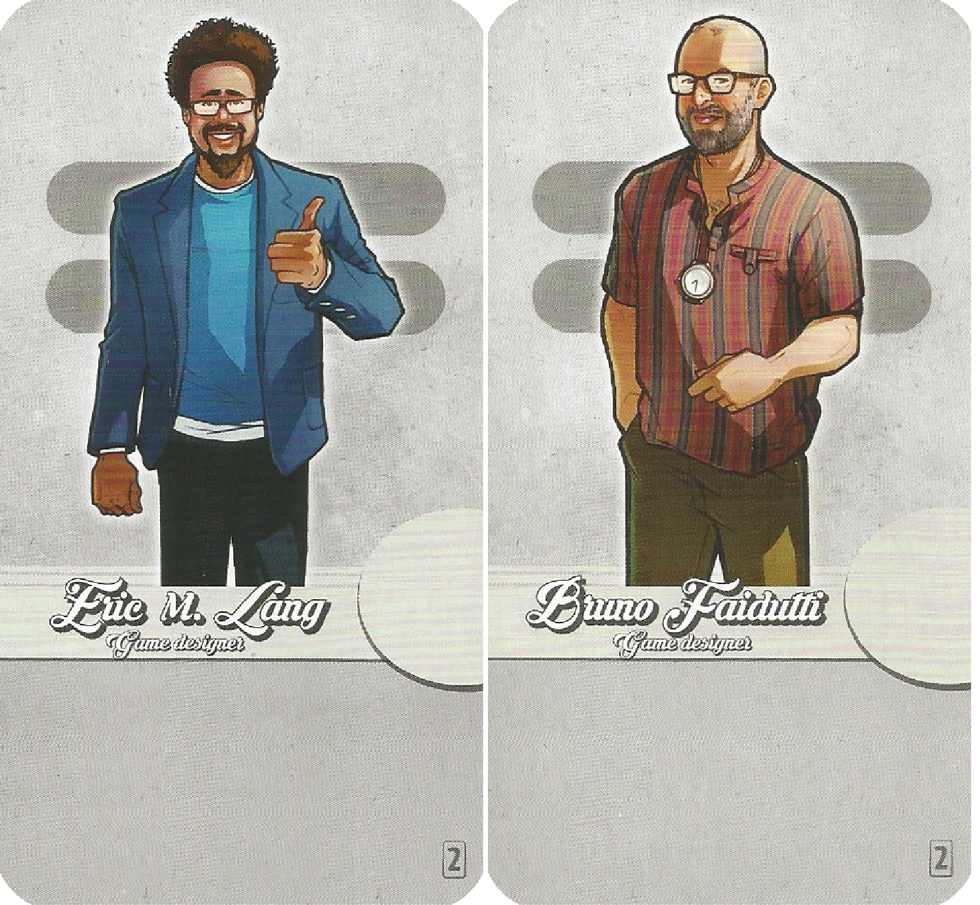 Secrets: Authors - Eric Lang & Bruno Faidutti