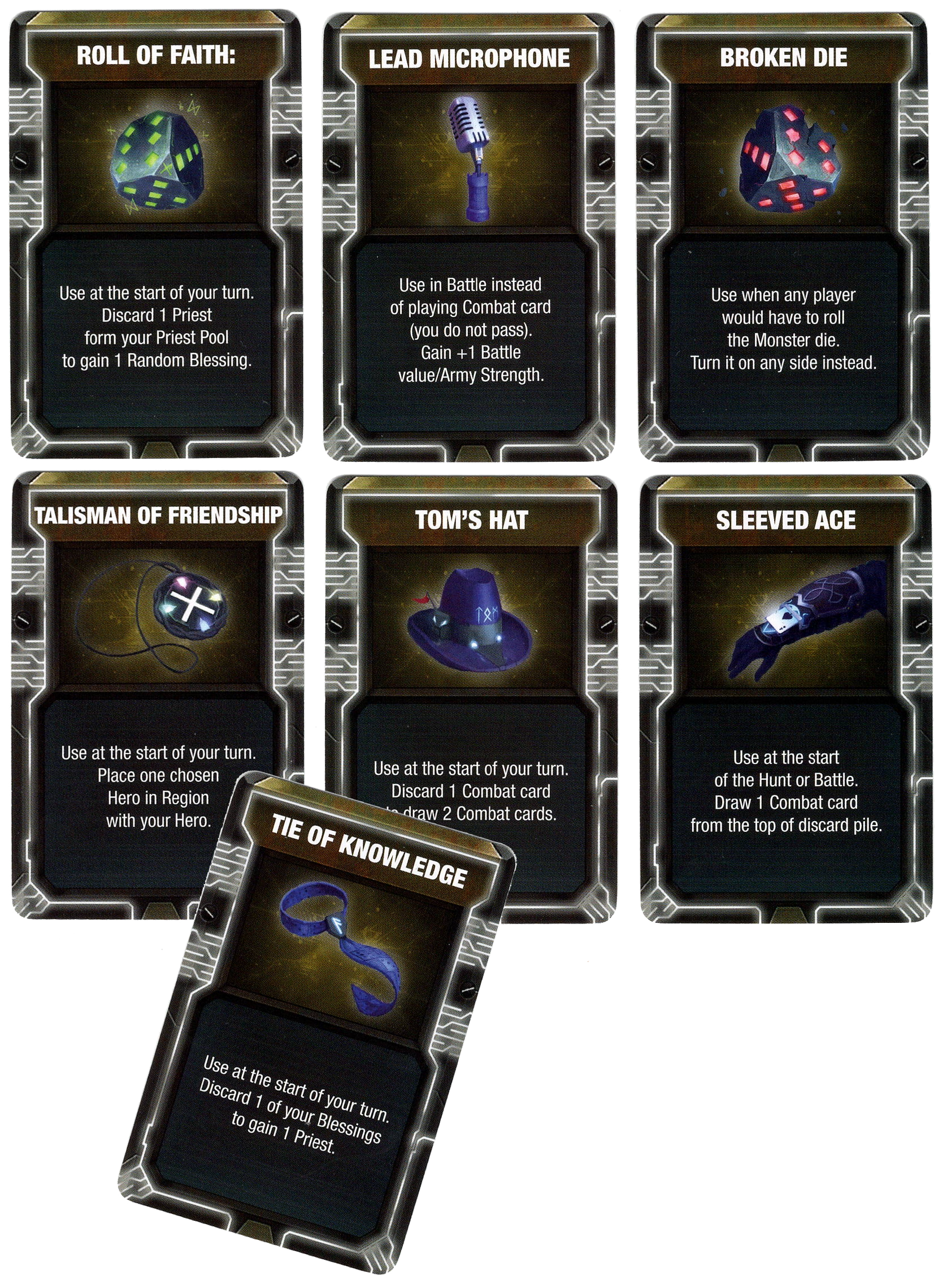 Lords of Hellas: Promo Artifact Cards