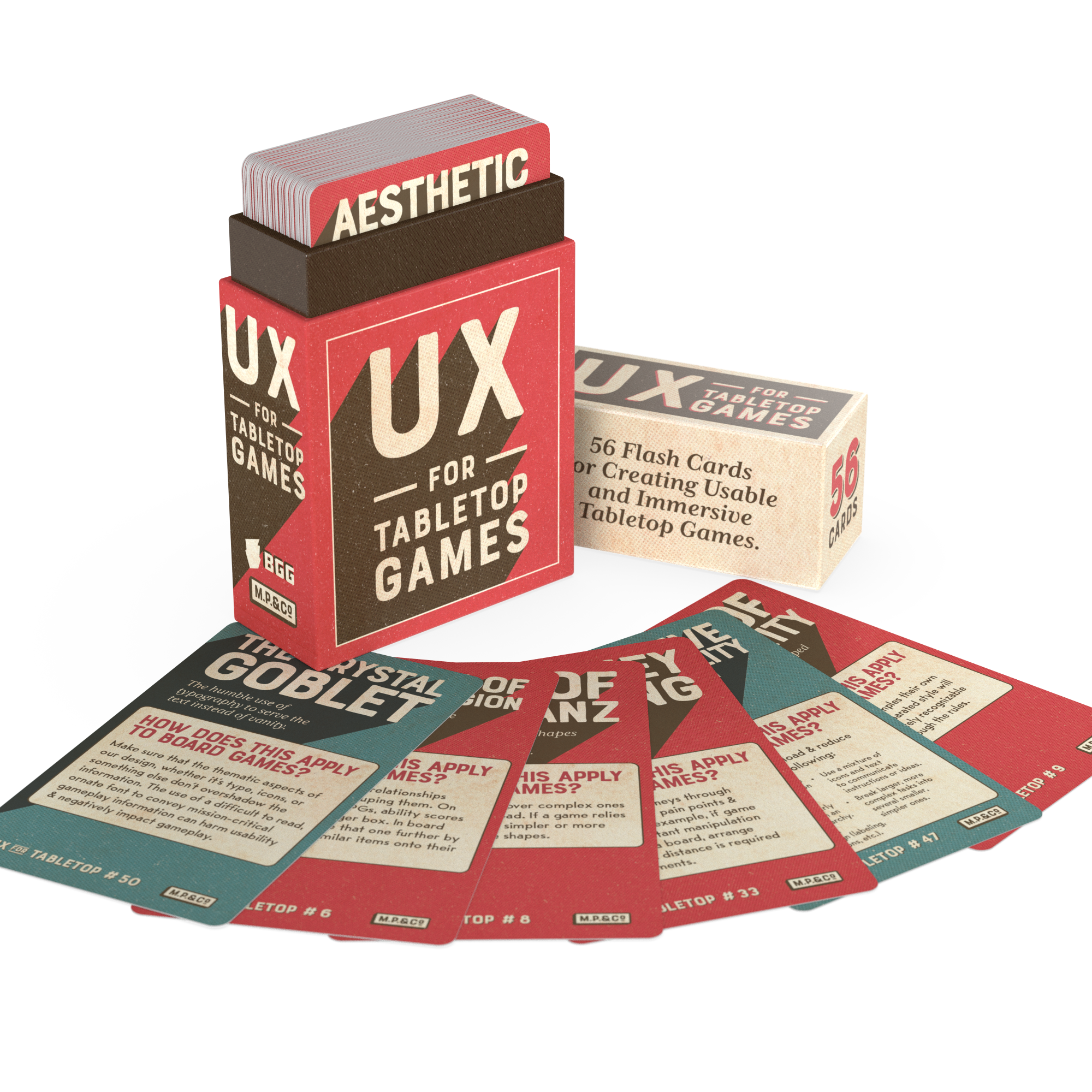 UX for Tabletop Games Flash Card Deck